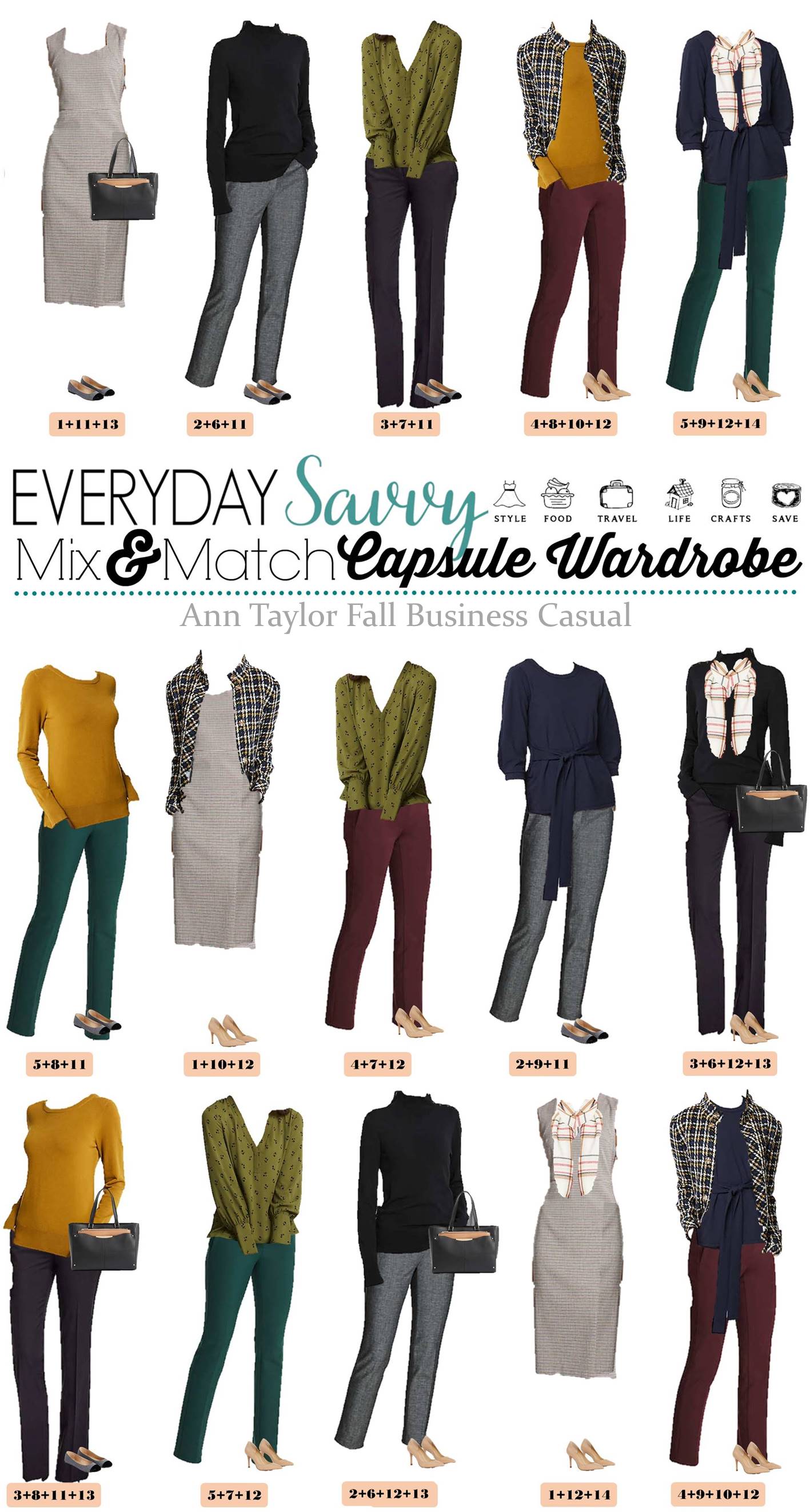 Wardrobe Essentials for Casual Work Outfits - thatgirlArlene  Fashion  outfits, Casual work outfits, Square pants outfit casual