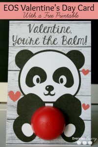 DIY EOS Valentine Printable Card – EOS Lip Balm Cards - Everyday Savvy