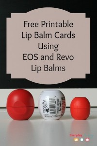DIY EOS Valentine Printable Card – EOS Lip Balm Cards - Everyday Savvy