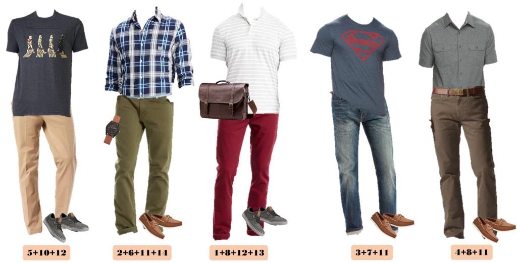 Kohls Men's Capsule Wardrobe for Spring - Everyday Savvy