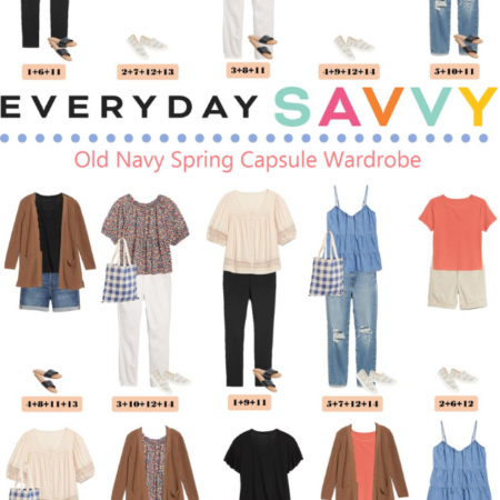 CASUAL SPRING OUTFITS FROM OLD NAVY – SPRING OUTFIT IDEAS COVER IMAGE