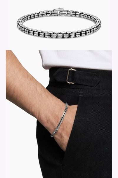 Image for David Yurman Double Box Chain Bracelet