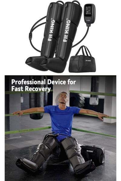 Image for Air Compression Full Leg Massager Boots