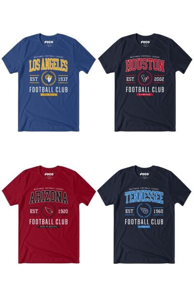 Image for Foco Men's NFL Club Tee