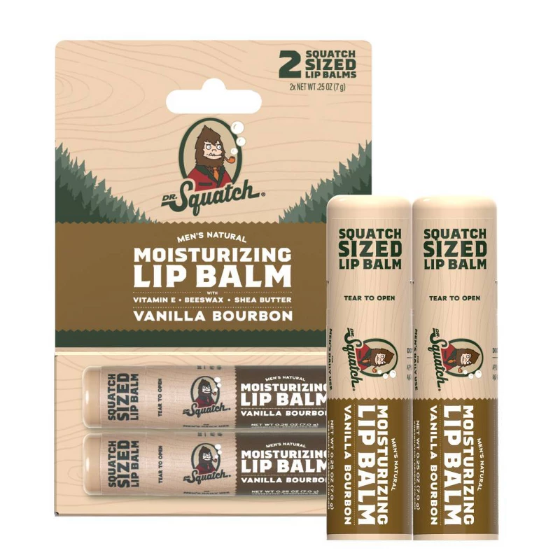 Image for Dr. Squatch Vanilla Bourbon Lip Balm