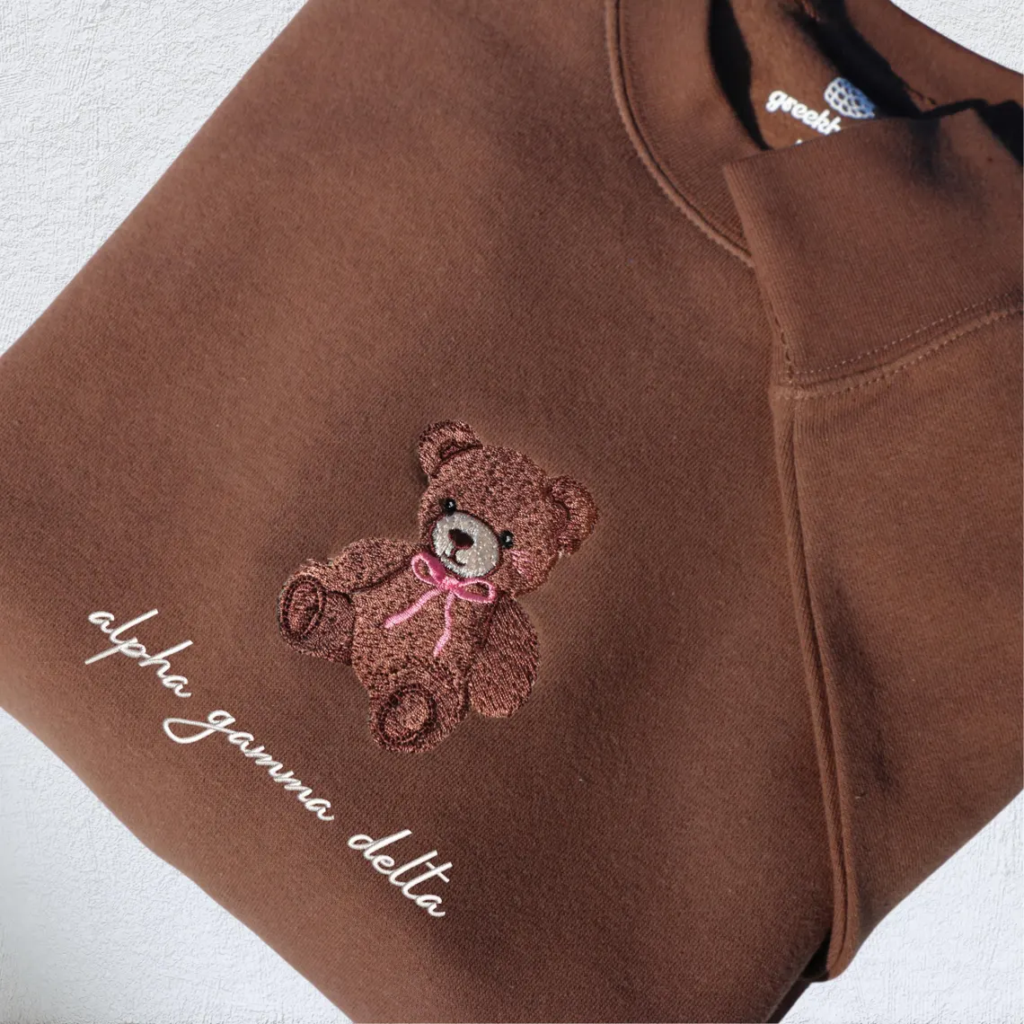 Image for Embroidered Bear Sweatshirt