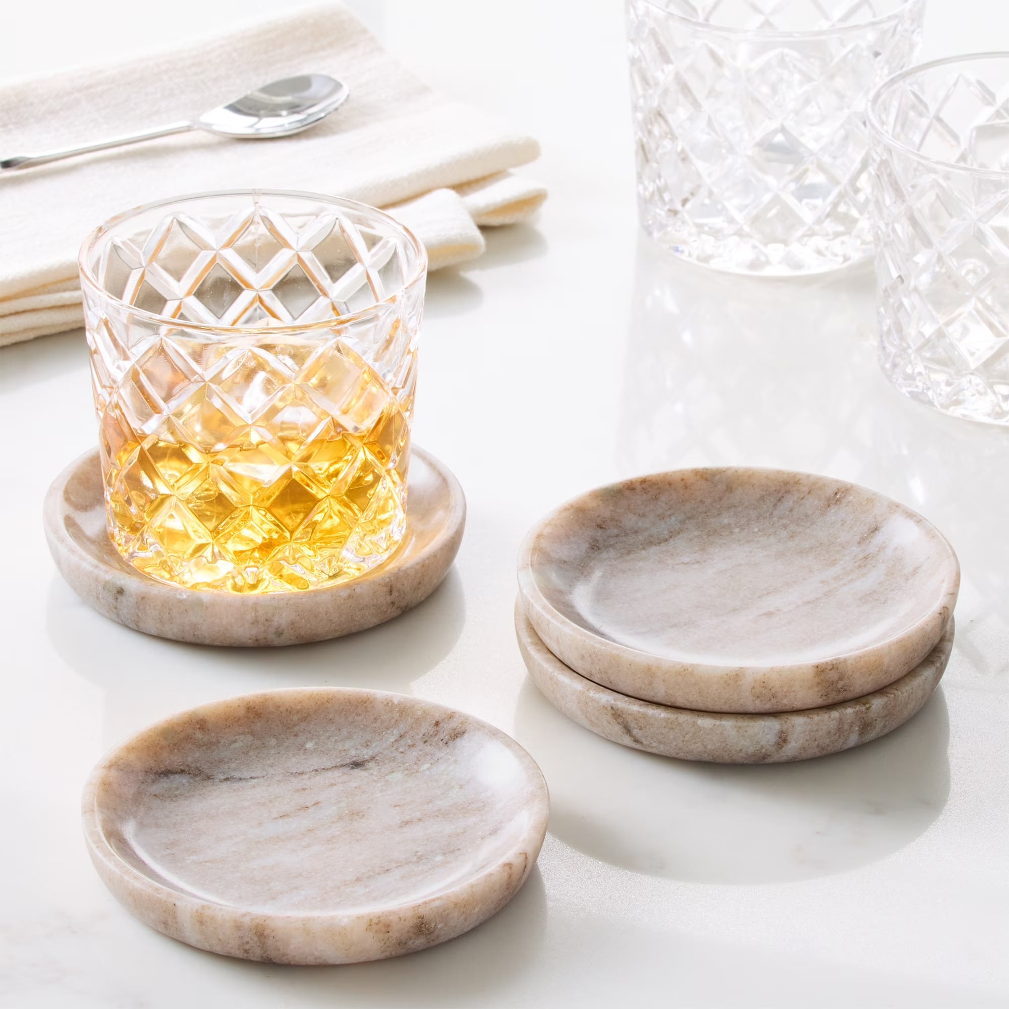 Image for Marble Coaster Set