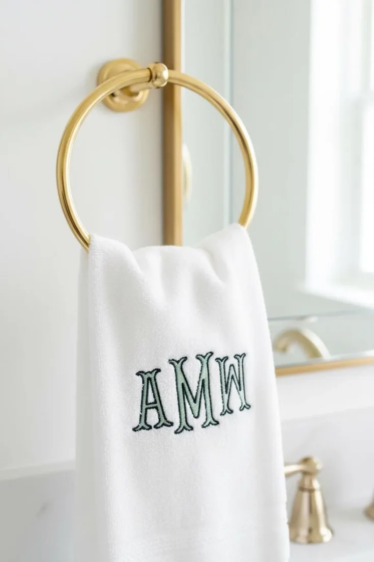 Image for Monogrammed Hand Towel