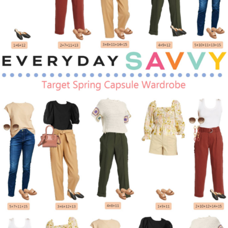 SPRING OUTFITS FOR WOMEN – TARGET SPRING CAPSULE WARDROBE COVER IMAGE