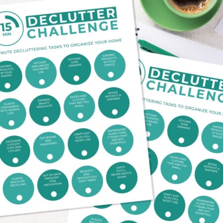 15 Minute Declutter Challenge
